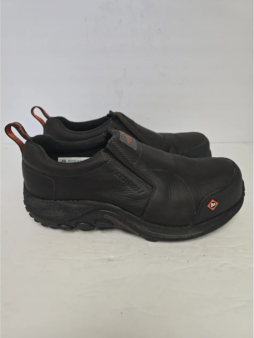 Merrell Men's Jungle Moc LTR CT CSA Work Shoes J003345W Brown Size 11W